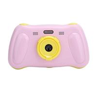 BONKZEBU Jouet de Photographie D'appareil Photo pour Enfants avec écran de 2,4 Pouces, Résolution de 5 MP, Conteur D'histoires et Lecteur de Musique, Idéal pour Le Jeu Créatif, Matériau ABS (Rose)