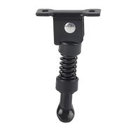 BONKZEBU Kickstand Scooter électrique en Alliage en Alliage en Aluminium, Support côté Noir Robuste et Durable pour Mini avec Une Installation Facile Adaptée au Scooter