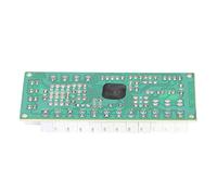 BONKZEBU Kit de Bricolage D'encodeur USB de Contrôleur de Jeu D' sans Délai pour MAME Retro, Bouton de Joystick Plug and Play pour Console de Jeu, Prend en Charge (QM070916 (simple))