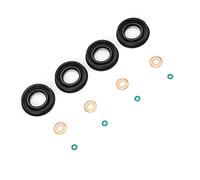 BONKZEBU Kit de Joints D'injecteur de Carburant en Caoutchouc de Haute qualité pour MK7 2.2 .4 3. TDCi, Facile à Installer pour Relais HDI 100 2006-2013, 4 Jeux