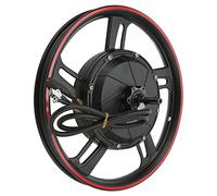 BONKZEBU Kit de Moteur de Moyeu de Roue électrique pour Gros Pneu de 16 Pouces, Moteur de Frein à Disque 48-72V 500W-3500W pour Conversion de Vélo électrique, Indice d'étanchéité IP54