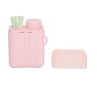 BONKZEBU Kit de Nettoyage de Trous de Boucles D'oreilles, Ligne de Nettoyage Efficace et Facile à Utiliser, Liquide de 15 Ml, Fil Nettoyant pour Piercing D'oreille pour la Maison et (Parfum Rose