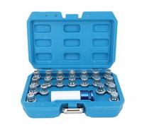 BONKZEBU Kit D'outils pour Démonter les écrous de Roue, Antivol, pour Véhicules de Transport, Jeu de Douilles pour Enlever les Vis des écrous de Roue, pour Modèles E12, E21 et E23