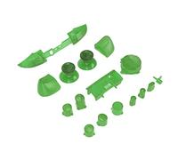 BONKZEBU Kits de Modules Complets de Boutons de Haute qualité pour Contrôleur Série X S, Ajoutez de la personnalité au Contrôleur de Console de Jeu, Cinq Options de Couleurs (Vert transparent)