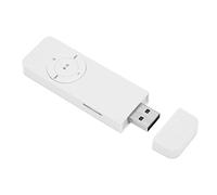 BONKZEBU Lecteur Mp3 Support Sonore sans Perte jusqu'à 64 Go de Mini Lecteur de Musique pour Les étudiants Qui Dirigent des Voyages, Une Longue Durée de Vie de Batterie Lecteur Mp3, (Blanc)