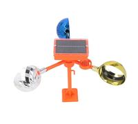 BONKZEBU Les Oiseaux à énergie Solaire Réfléchissent la Dissuasion avec Une Lumière Sonore Réfléchissante à 360 ° pour Les Réseaux électriques, Les Aéroports et Les étangs à Poissons, 800 MAh