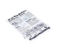 BONKZEBU Livre en Tissu Doux pour bébé avec Papier Sonore intégré, Jouet éducatif Précoce Lavable pour Bébés, 10,2 X 7,1 Pouces (Emballage de Sac OPP pour Journal Noir et Blanc)