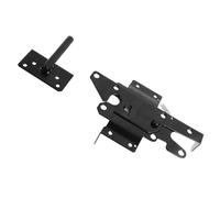 BONKZEBU Loquet de Portail Autobloquant en Acier Inoxydable, Verrou de Verrouillage Durable et Fiable pour Clôture Extérieure, Fenêtre de Jardin, Parfait pour Plus de sécurité et de tranquillité D'