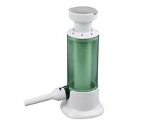 BONKZEBU Machine de Remplissage de Saucisses Domestique, Machine de Remplissage de Saucisses Verticale Manuelle en Matériau PP de qualité Alimentaire avec 4 Tubes de Farce 1,4 Cm (Vert)