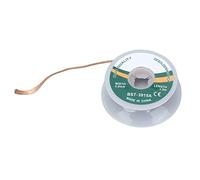 BONKZEBU Mèche Désoftrotante Pas de Soudure Propre Mèche Tresse Alliage Cuivre Cuivre à Haute efficacité Outil de Retrait de Soudure pour la Réparation électronique et le Travail de PCB de (3,0 mm