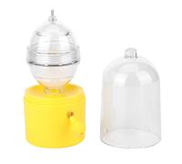 BONKZEBU Mélangeur à œufs doré à Main, pour Gadgets de Cuisine, Matériau PC + Silicone, 6,3x2,76 Pouces