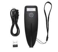 BONKZEBU Mini 2D Bluetooth Barcode Scanner 2.4G Scanner de Codes à Barres sans Fil, 3 Connexions Bluetooth 2D1D Code à Barres, Mini-Code à Barres sans Fil Portable, pour Numérisation