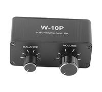 BONKZEBU Mini Amplificateur Stéréo, Réduction du Bruit, Ajusteur de Volume Stéréo pour Haut-Parleur, Plug and Play, pour Les Configurations de Mixage et de Haut-parleurs