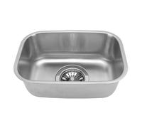 BONKZEBU Mini Lavabo Simple en Acier Inoxydable pour Camping-car, pour Bateaux, Camping-car, Yachts, Conception Compacte, 12,6x8,66x4,72 Pouces
