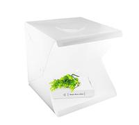 BONKZEBU Mini Light Room Boîte de Studio Photo LED Compacte avec éclairage Haut de Gamme, Facile à Installer, Idéale pour Les Photos de Haute qualité, Taille 40 X 40 X Cm, Idéale pour la
