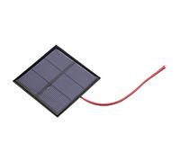 BONKZEBU Mini Panneau Solaire Portable 0,7 W 1,5 V, Chargeur de Module D'alimentation DIY pour Batterie 1,2 V avec Fil 70 X 70 Mm, Mini Panneau Solaire,2, Petit,5