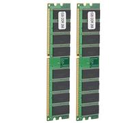 BONKZEBU Module de Mémoire DDR 1 Go à Fonctionnement Stable pour DDR 226 PC-2100, Performances Puissantes et Petite Taille, pour Ordinateur de Bureau, 2 Pièces