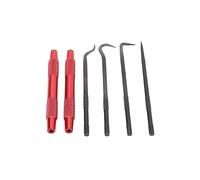 BONKZEBU Outil de Retrait Rapide et Efficace pour Joints Toriques, Ensemble D'extracteurs de Joints D'huile en Acier au Carbone pour, 6 Pièces au Total