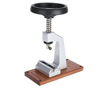 BONKZEBU Ouvre boîtier de Montre, Extracteur de Boîtier de Montre de Table 5700, Ouvre boîtier de Montre à Base Métallique et Ferme Porte, pour L'horlogerie et la Réparation de Montres