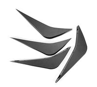 BONKZEBU Panneau de Diffuseur d'air de Pare-Chocs Arrière de Voiture pour C7 14-19, Kit Aero Noir ABS pour Améliorer L'aérodynamisme et Le Flux d'air, adapté aux Passionnés, 36,5 X 25,5 X 16 Pouces