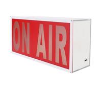 BONKZEBU Panneau Lumineux pour Studio D'enregistrement ON AIR avec Télécommande pour Studio, Montage Mural, alimenté par USB, 12 Couleurs, Panneau LED pour la Décoration de la Maison et le Bureau