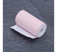 BONKZEBU Papier Thermique Rose pour Reçus, 10 Rouleaux de 58 Mm, Impression Transparente de Haute qualité pour Imprimante Thermique, Convient pour PeriPage A6 et PAPERANG P1/P2, Effets D'impression