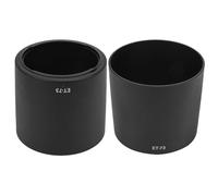 BONKZEBU Pare-Soleil Noir pour Objectif EF 100 Mm F/2,8L Macro is USM, Protection Contre Les Rayures et Les Traces de Doigts, évite la Lumière Ambiante, Installation Facile