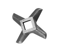 BONKZEBU Pares de Broyage de Viande Professional Steel Kitchen Food Grinder Grinder Mincers Cutter Remplacement Pièce Cross Digué Durable pour la Saucisse (8 ID: 18,1 mm / 0,711 pouce,