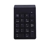 BONKZEBU Pavé Numérique sans Fil pour Une Saisie de Numéro sans Effort, Mode Veille Automatique à économie D'énergie, Idéal pour Les Utilisateurs D'ordinateurs Portables, 18 Touches