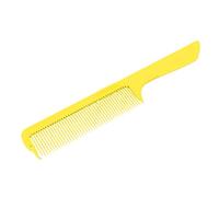 BONKZEBU Peigne de Tondeuse à Dessus Plat, Peigne de Barbier Antistatique pour Coupe de Cheveux pour un Coiffage Effort pour Hommes et Femmes (Jaune)