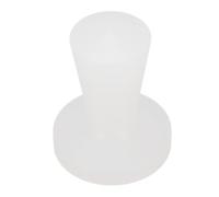 BONKZEBU Pilon à café à Fond Plat, Outil de Presse à café Léger en PP pour la Maison et le Bureau, Antirouille, Résistant à la Chaleur, Prise Confortable, Pilon à Manuel pour un Goût Plus Riche