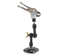 BONKZEBU Pince Auxiliaire de Soudage, Dispositif de Soudage électronique à Serrage Stable à Angle Réglable avec Vis de Desserrage de Serrage, pour Aide à la Réparation de