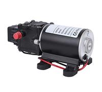 BONKZEBU Pompe à Membrane Haute Pression Intelligente DC12V 120W 7L/min Sortie 10mm pour Pompe de Test de Pression, de Suralimentation, Matériau en Acier (Moteur 12V)