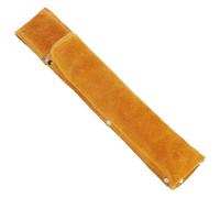BONKZEBU Porte-baguette de Soudage, Sac de Taille Portable en Cuir de Vache Durable pour Ceinture à Outils de Soudeur, Taille 6 "X 25" X 32 "jaune pour les Ateliers de Soudage