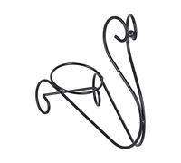 BONKZEBU Porte-Vin en Fer Robuste Fait à la Main, Présentoir de Bouteilles de Vin pour la Décoration de la Maison, Ornement de Cave à Vin pour Réception d'entreprise, 12 X 8,5 Pouces