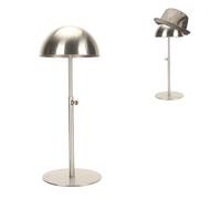 BONKZEBU Présentoir de Chapeau Portable Réglable (Argent)
