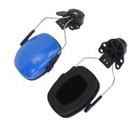 BONKZEBU Protection D'Oreilles de Casque, Oreilles pour le Casque, Oreilles de Casque, Réduction du Bruit du Casque au Casque, Blocage du Son pour le Travail du Bois, Protection Auditive (Bleu)