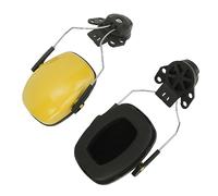 BONKZEBU Protection D'Oreilles de Casque, Oreilles pour le Casque, Oreilles de Casque, Réduction du Bruit du Casque au Casque, Blocage du Son pour le Travail du Bois, Protection Auditive (Jaune)