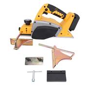 BONKZEBU Raboteuse électrique sans Fil, Moteur sans Balais 15 000 Tr/min avec Double Verrouillage de sécurité, Largeur de Rabotage de 3 1/4 Pouces pour les Projets de Menuiserie