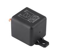 BONKZEBU Relais de Charge 12V 120A de Haute qualité, Interrupteur Marche/arrêt, Ferme et Durable, Idéal pour Voiture, Van, Bateau, Coque en Nylon, Noir