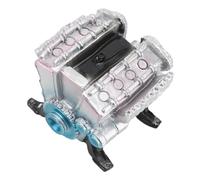 BONKZEBU Réplique de Moteur de Voiture en Résine de Simulation Créative, Chef-d'œuvre de Collection pour les Passionnés D'automobile, Outil éducatif pour Comprendre la Mécanique des Moteurs de Voiture