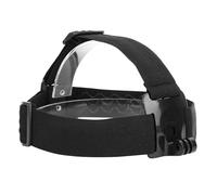BONKZEBU Sangle de Montage pour Bandeau de Caméra d'action Montée sur Tête à élasticité Réglable pour Le Ski, la Pêche et Le Cyclisme Plastique Noir pour Caméra de Mouvement avec Clamp/Holder et