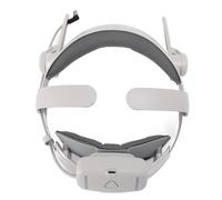 BONKZEBU Sangle de Tête VR avec Batterie, Durée de Lecture Prolongée et Sangle Réglable pour Meta 3, Légère et Portable pour une Expérience de Jeu Immersive