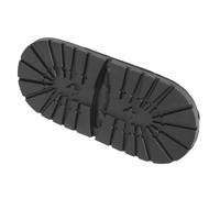 BONKZEBU Semelles de en Caoutchouc Antidérapantes, Accessoires de Réparation de Chaussures pour le Remplacement du Avant, Durables et Confortables, Idéales pour Soulager les Douleurs au Pied, (#2)