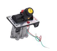 BONKZEBU Soupape de Commande Proportionnelle pour Camion à Benne Basculante pour une efficacité Améliorée Réponse Rapide pour le Système Hydraulique 6 Trous 4 Vitesses pour Soupape de Commande de