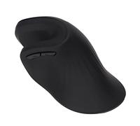 BONKZEBU Souris Verticale Optique sans Fil, Conception Ergonomique, 800-3200 Dpi, 6 Touches, Boutons Silencieux pour Trains et Avions à Grande Vitesse, Matériau ABS Noir