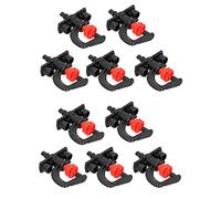 BONKZEBU Sprinkler Rotatif, 10 Set Rotation G Type Buse Plantes Arroser la Buse de Réfraction de L'arroseur, Un Surround Fin 10 Set Spray Spray G, pour la Serre
