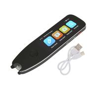 BONKZEBU Stylo Traducteur de Langue, écran Tactile de 3,46 Pouces, 134 en | Construction en Alliage D'aluminium, Préparation au Dictionnaire et aux Examens, Batterie 1 200 MAh, WiFi et Bluetooth,