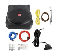 BONKZEBU Subwoofer Actif de 10 Pouces, Contrôle Sonore Supérieur sous Le Subwoofer du Siège, 800 W Power Compact Powered, pour Le Système de Son Véhicule