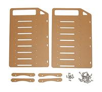 BONKZEBU Support de Disque Dur Multicouche DIY, Support de Disque Dur 3,5 Pouces, Support Acrylique Multicouche Facile à Installer, pour Bureau (8 Couches)